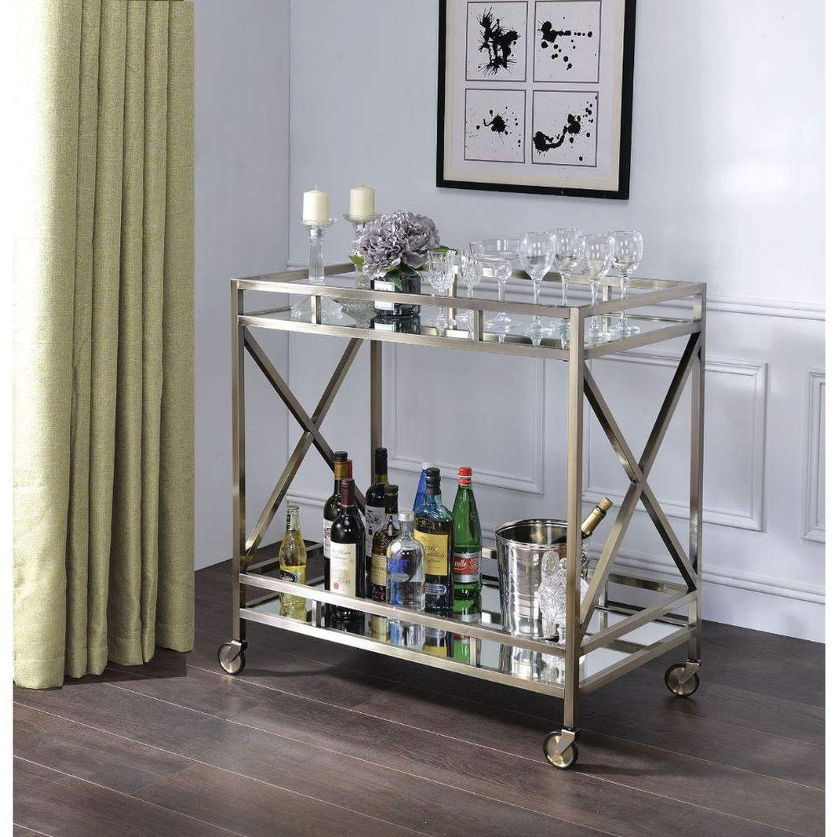 98352 Kristensen Serving Cart