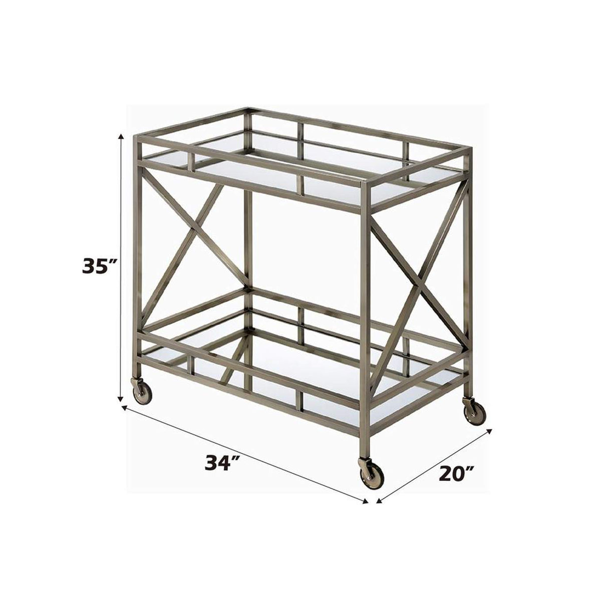 98352 Kristensen Serving Cart