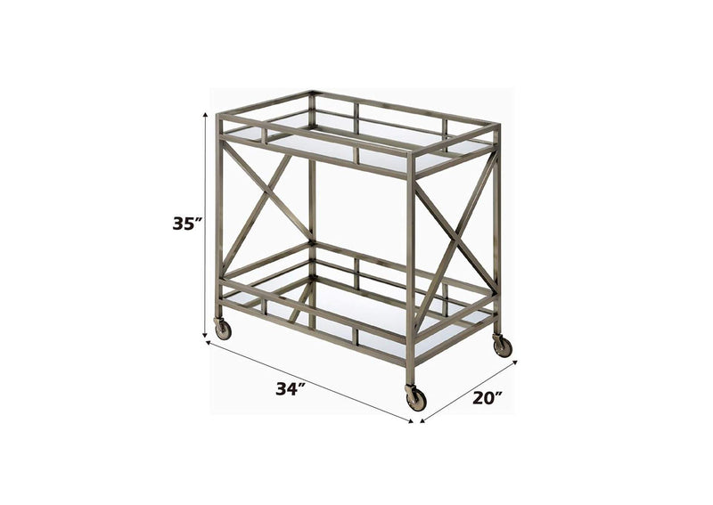 98352 Kristensen Serving Cart
