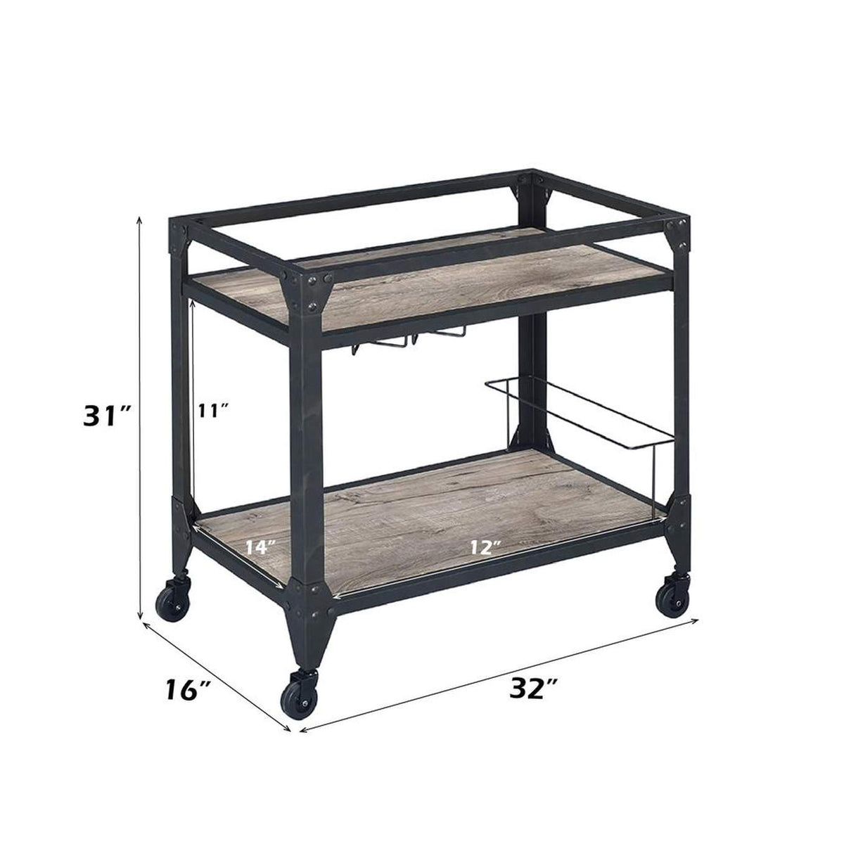 98355 Jorgensen Serving Cart