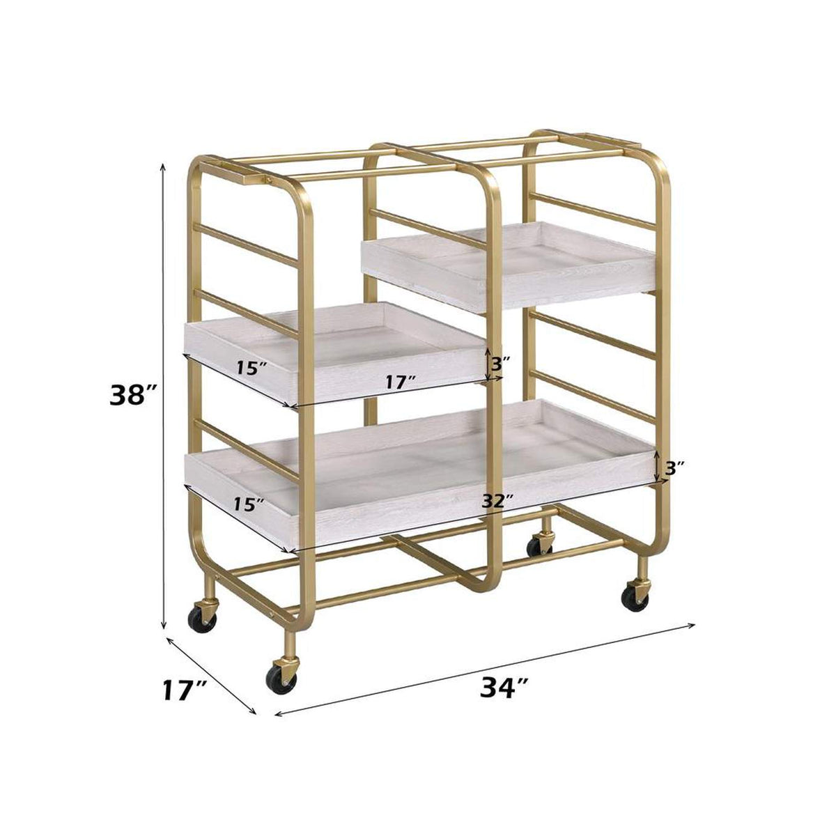 98412 Vorrik Serving Cart