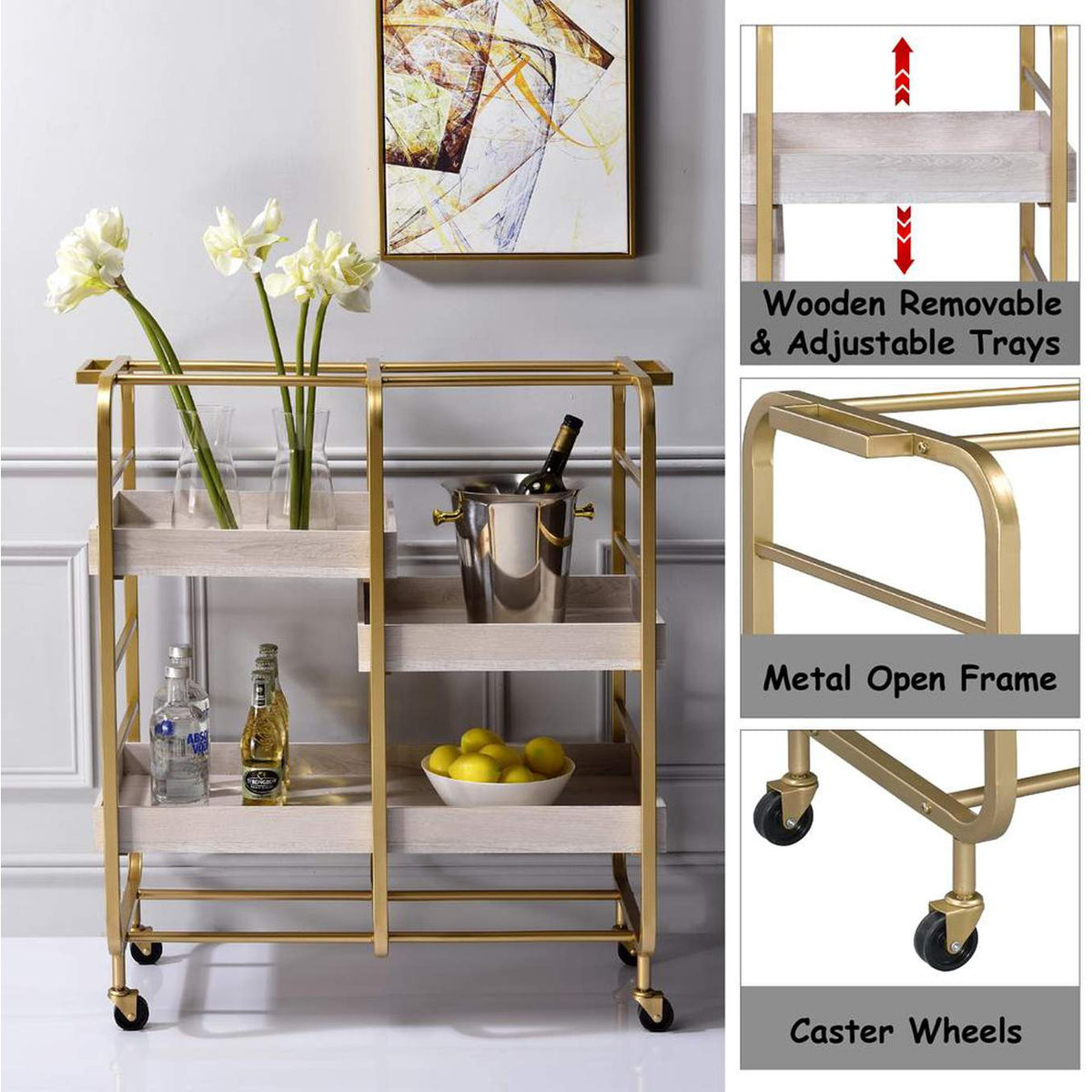 98412 Vorrik Serving Cart