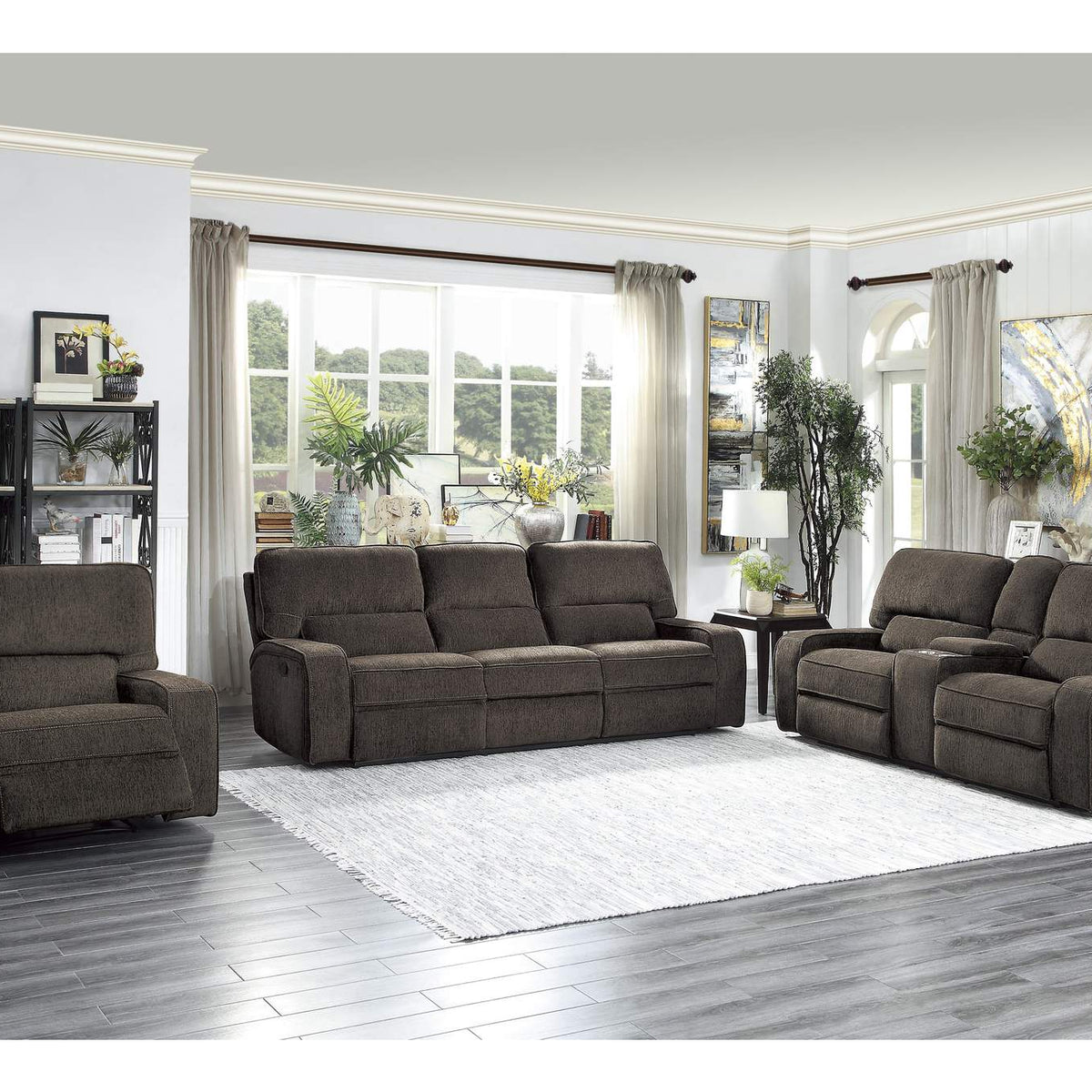 9849CH-3 Borneo Double Reclining Sofa