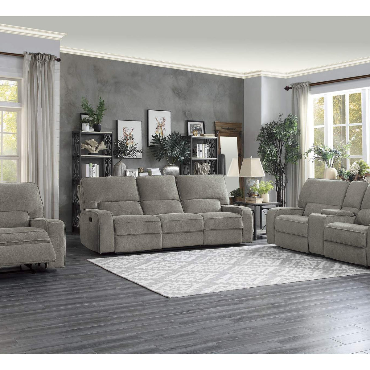 9849MC-3 Borneo Double Reclining Sofa