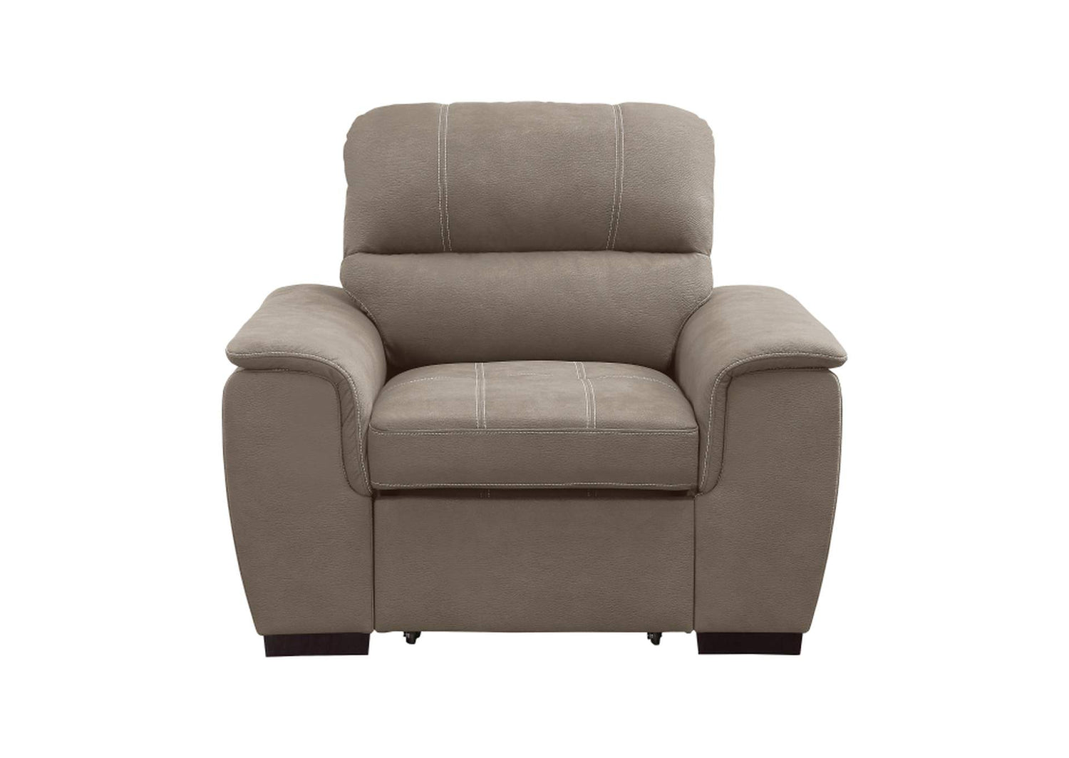 9858TP-1 Andes Chair with Pull-out Ottoman