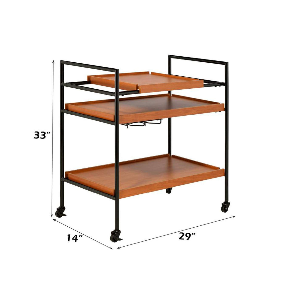 98675 Oaken Serving Cart