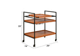 98675 Oaken Serving Cart