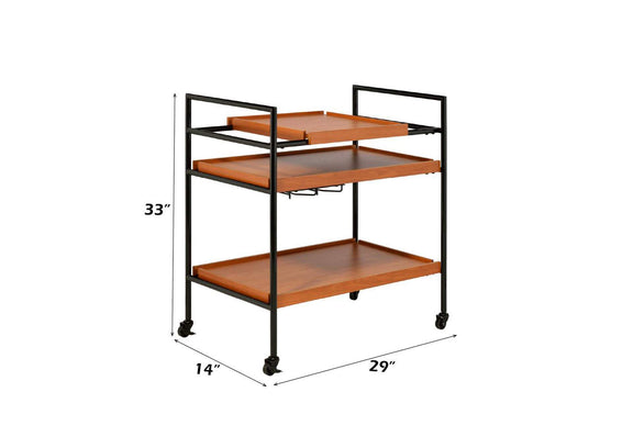 98675 Oaken Serving Cart