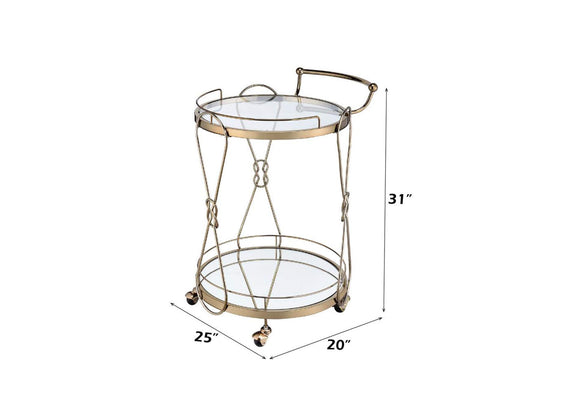 98940 Zekera Serving Cart