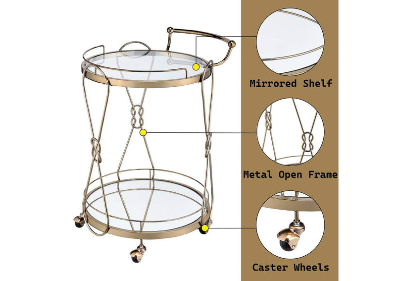 98940 Zekera Serving Cart