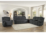 9901CC-3 Nutmeg Double Reclining Sofa