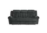 9901CC-3 Nutmeg Double Reclining Sofa
