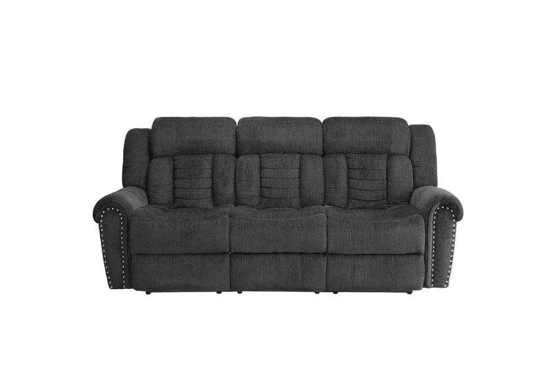 9901CC-3 Nutmeg Double Reclining Sofa