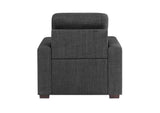 9916DG-1 McCafferty Chair with Pull-out Ottoman