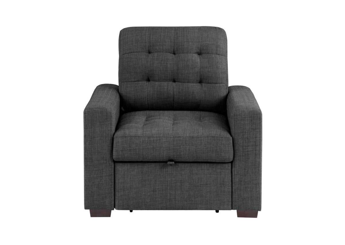 9916DG-1 McCafferty Chair with Pull-out Ottoman