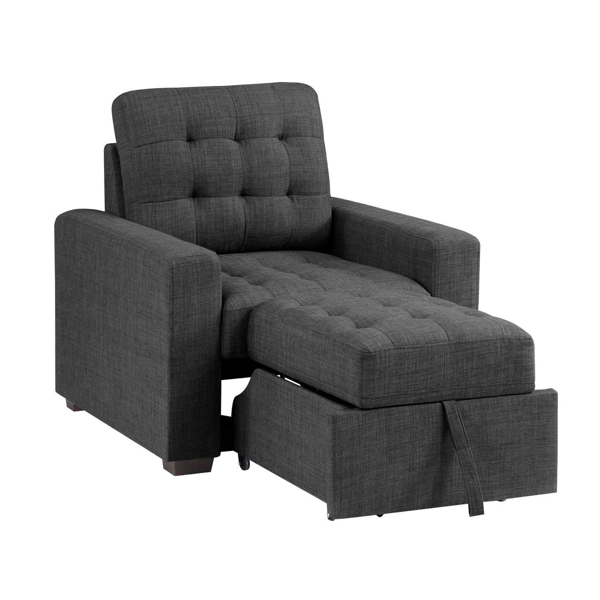 9916DG-1 McCafferty Chair with Pull-out Ottoman