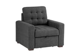 9916DG-1 McCafferty Chair with Pull-out Ottoman