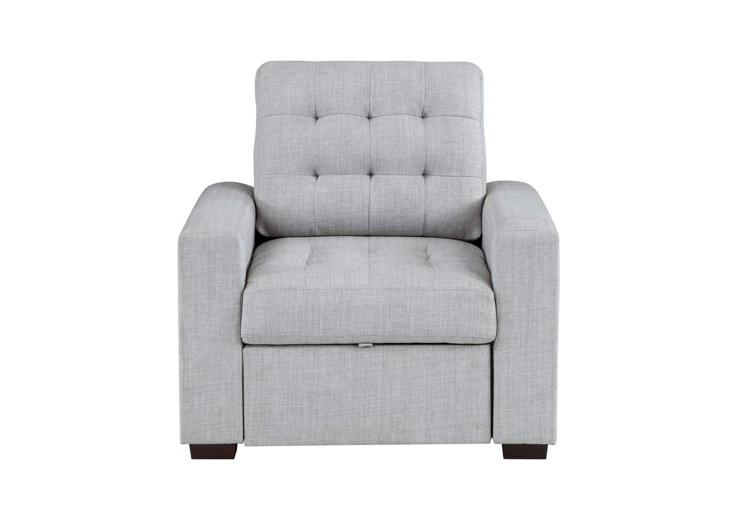 9916GY-1 McCafferty Chair with Pull-out Ottoman
