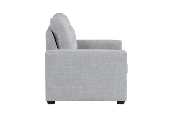 9916GY-1 McCafferty Chair with Pull-out Ottoman