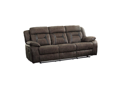 9989DB-2 Hill Double Reclining Love Seat with Center Console