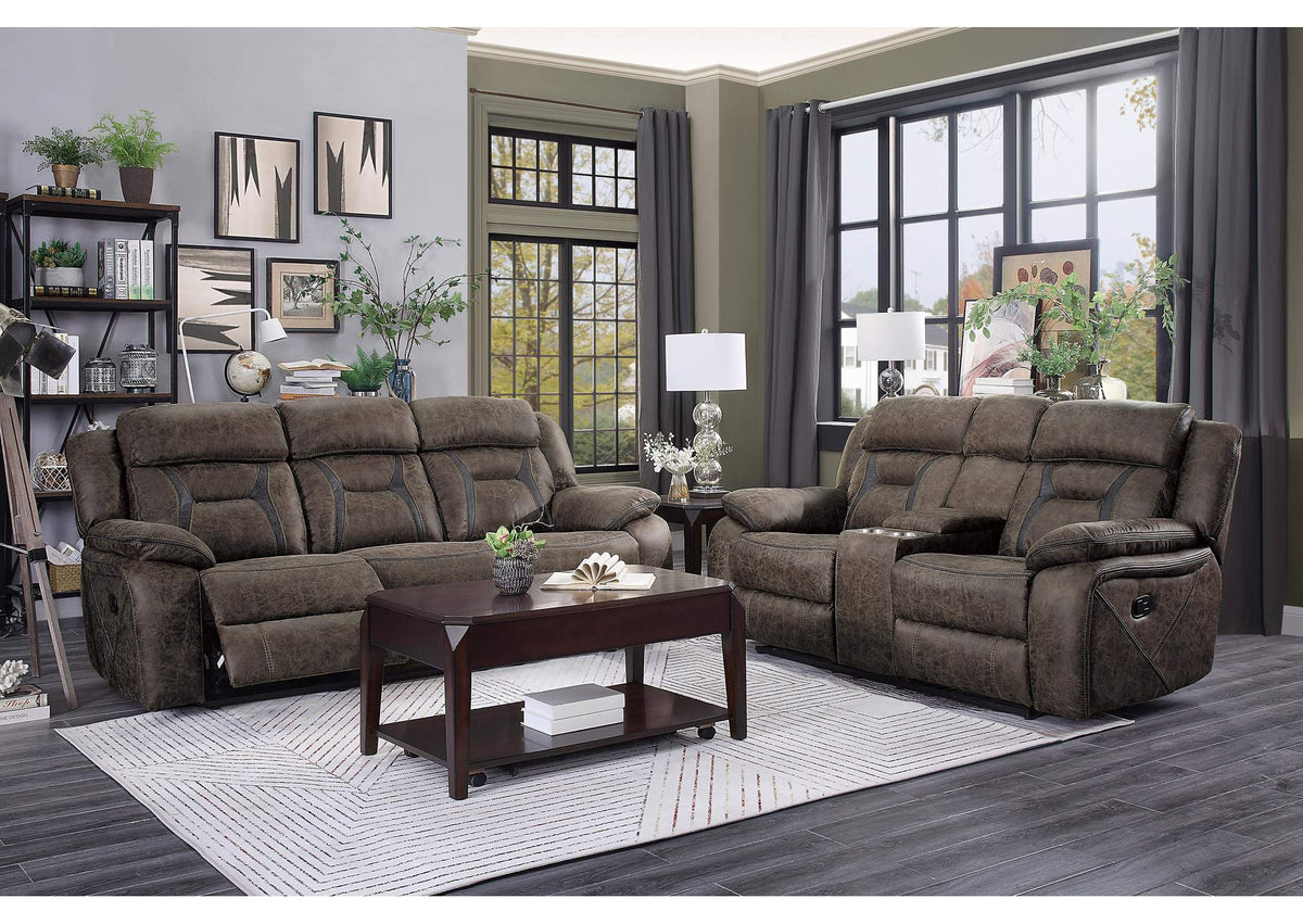 9989DB-3 Hill Double Reclining Sofa