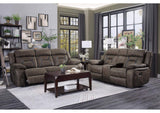 9989DB-2 Hill Double Reclining Love Seat with Center Console