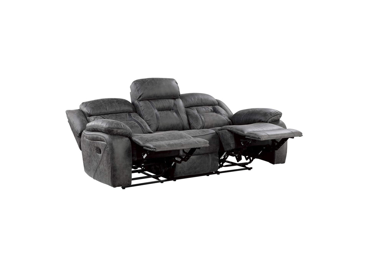 9989GY-3 Hill Double Reclining Sofa
