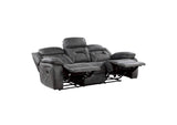 9989GY-3 Hill Double Reclining Sofa