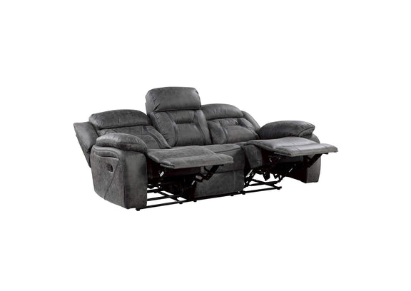9989GY-3 Hill Double Reclining Sofa