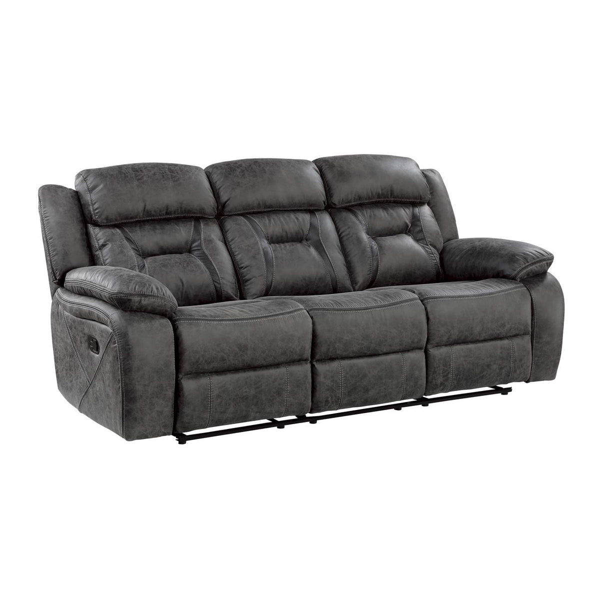 9989GY-3 Hill Double Reclining Sofa