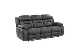 9989GY-3 Hill Double Reclining Sofa