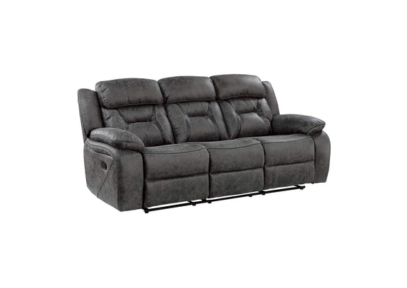 9989GY-3 Hill Double Reclining Sofa