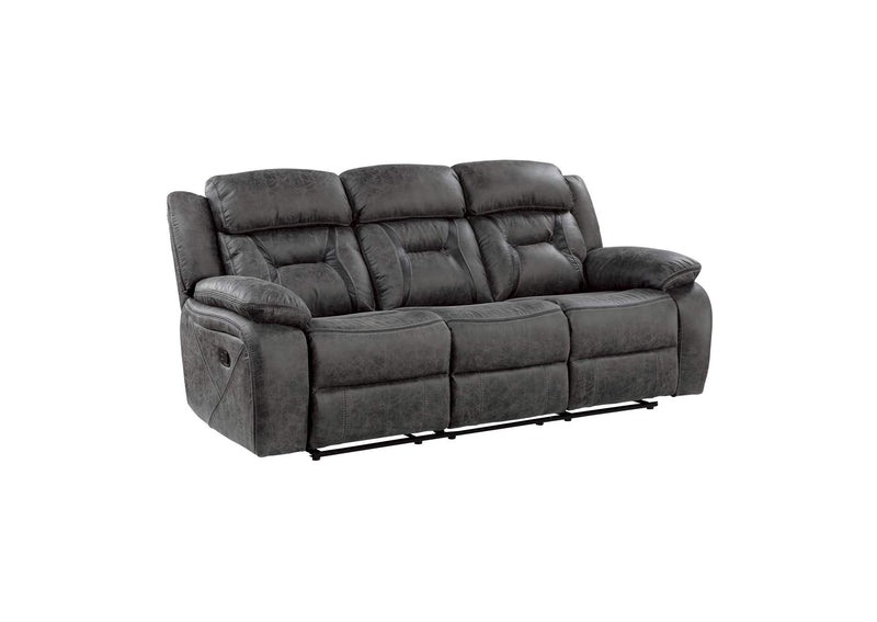9989GY-3 Hill Double Reclining Sofa