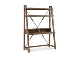 8FJ812L Autumn Ladder Desk In Flint Oak