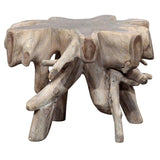 Cypress - Teak Root End Table