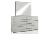 DEZ782A Destination Six Drawer Dresser In Cotton Grey (2024)