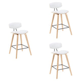 Fox - Swivel Counter Height Stool - Light Brown