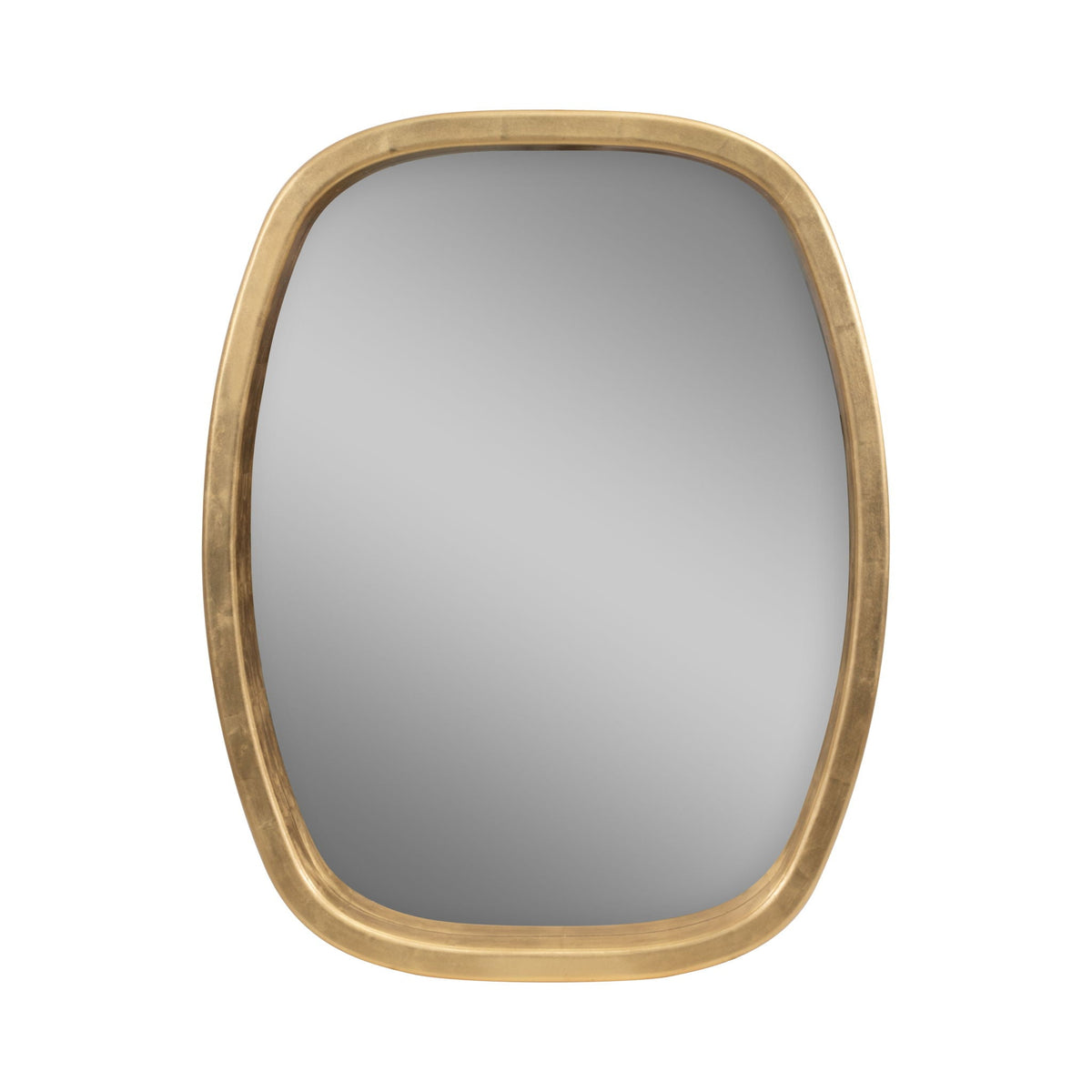 Leaf Mirror - Gold