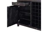 7YC974 Yosemite Solid Wood Wine Bar In Cafe