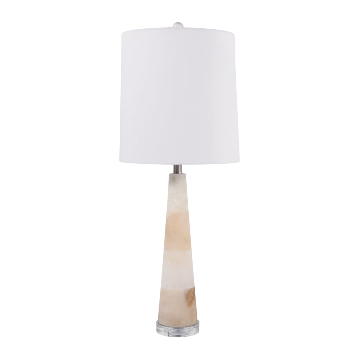 30" Shrila Alabaster Table Lamp - Multi