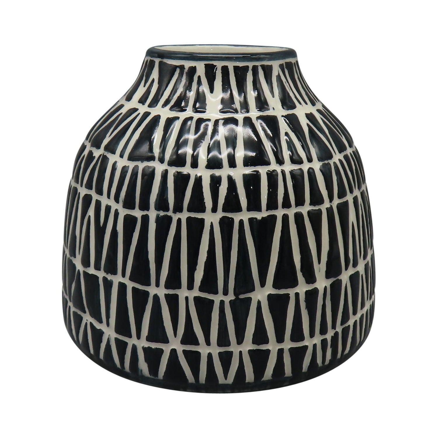 Tribal Vase - Blue