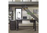 7YC917 Yosemite Solid Wood Rollling File Cabinet In Cafe