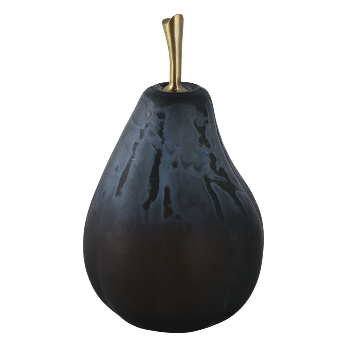 8" Tiverton Small Glass Pear - Multi