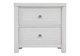 AG-638-670N Sunset Trading Dover 2 Drawer Nightstand | White Dove Wood