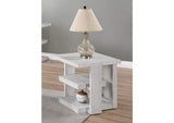 AG-638-809 Sunset Trading Dover End Table | White Dove Wood