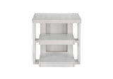 AG-638-809 Sunset Trading Dover End Table | White Dove Wood