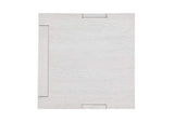 AG-638-809 Sunset Trading Dover End Table | White Dove Wood