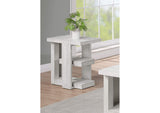 AG-638-810 Sunset Trading Dover Chairside Table | White Dove Wood