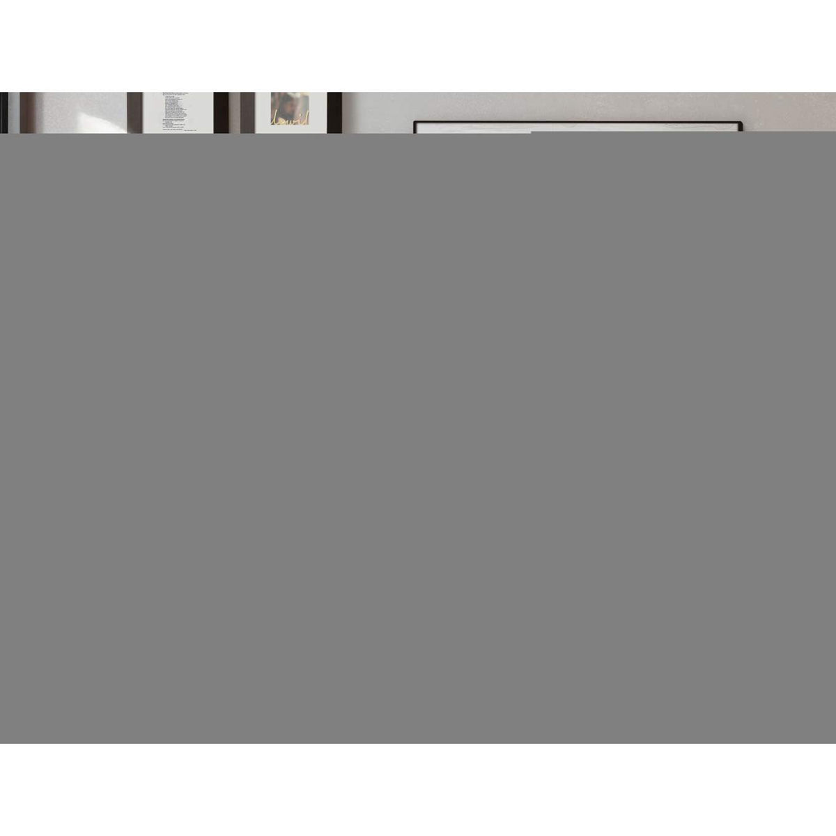 ARCADIAGR2PC Arcadia 2pc Reversible Chaise Sectional W/ Feather Down Seating In Grey Fabric