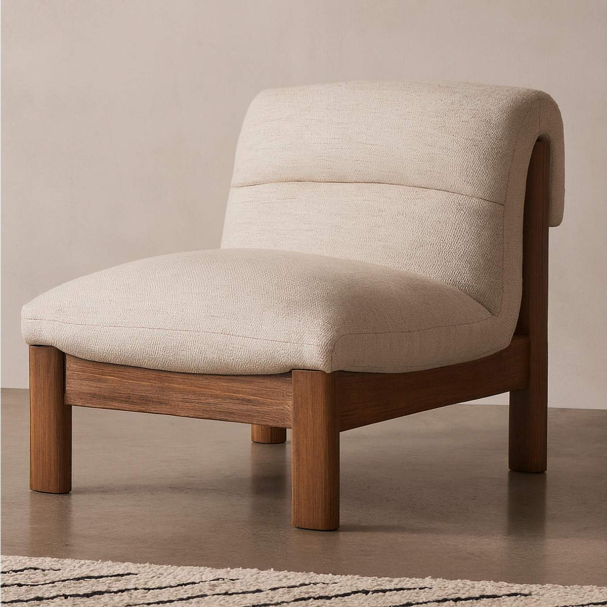 AZ-1006-34 Pierce Accent Chair Flecked Beige